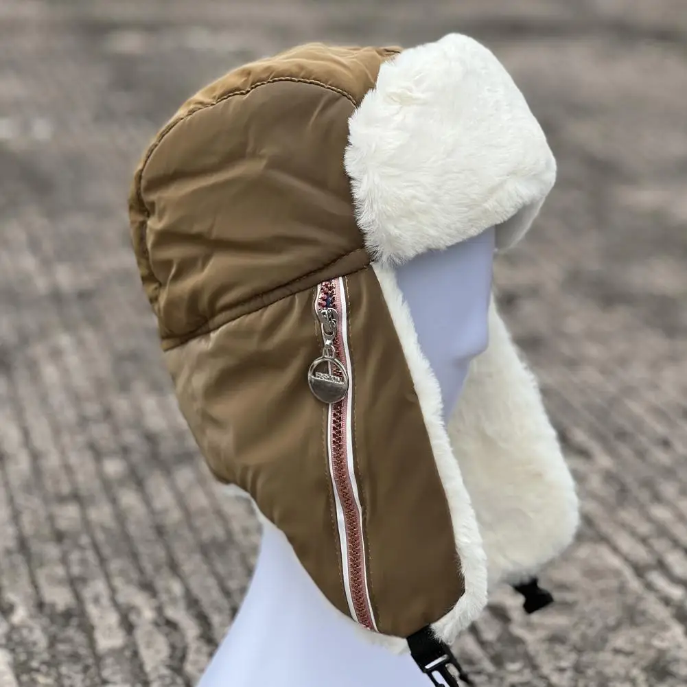 Plush Lining Round Dome Buckle Closure Lei Feng Cap Women Winter Coldproof Earflap Riding Hat for Daily Life Travel Hat
Plush Lining Round Dome Buckle Closure Lei Feng Cap Women Winter Coldproof Earflap Riding Hat for Daily Life Travel Hat
