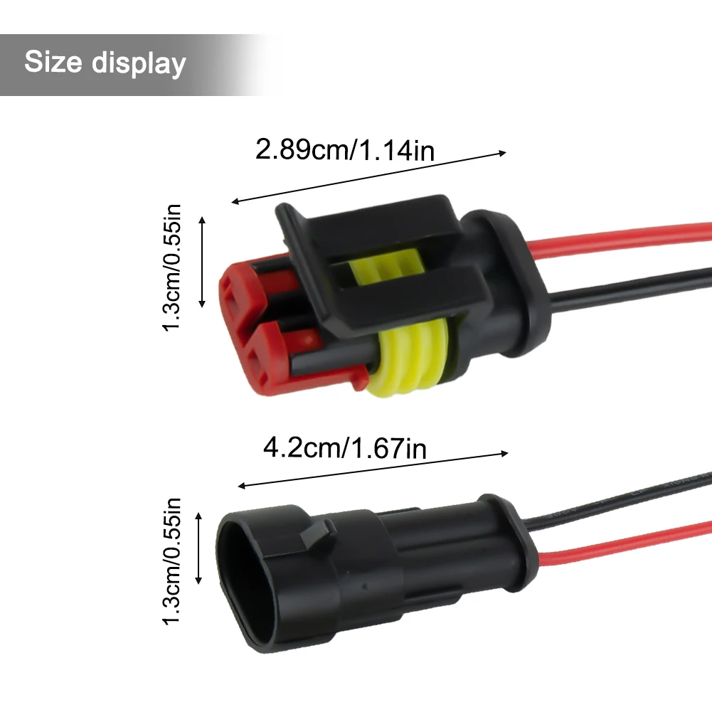 Brand New Terminal Blocks Plug Connectors Electrical Equipment 12V 5Pairs Connector Plug Crimping Installation
Brand New Terminal Blocks Plug Connectors Electrical Equipment 12V 5Pairs Connector Plug Crimping Installation