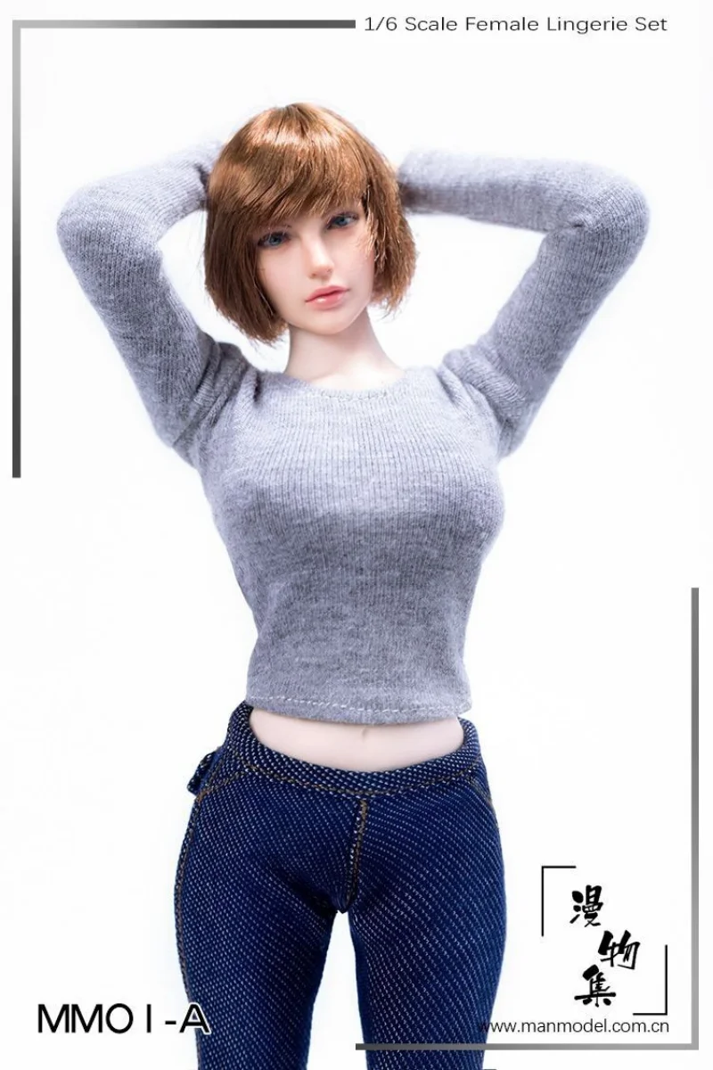 Модель футболки с длинным рукавом для женщин, масштаб 1/6, на заказ, для фигуры 12 дюймов
Модель футболки с длинным рукавом для женщин, масштаб 1/6, на заказ, для фигуры 12 дюймов