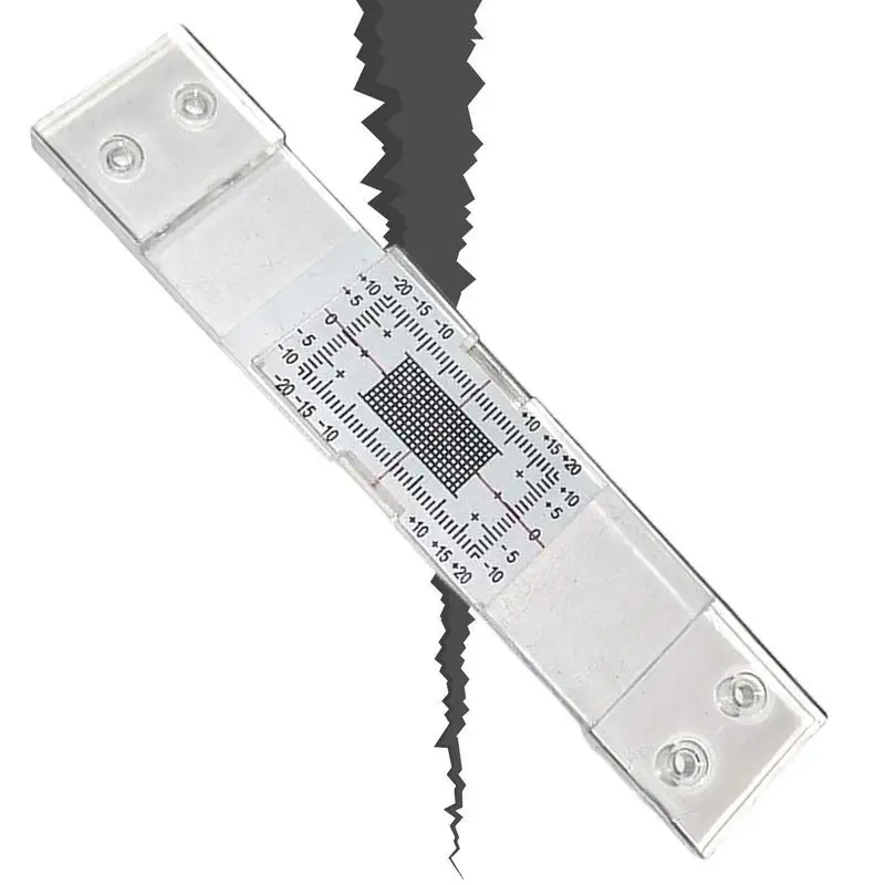 Монитор для измерения трещин, высокопрозрачный акриловый угловой Калибр для сравнения трещин, сказочный измерительный инструмент для стан... 
Монитор для измерения трещин, высокопрозрачный акриловый угловой Калибр для сравнения трещин, сказочный измерительный инструмент для стан...