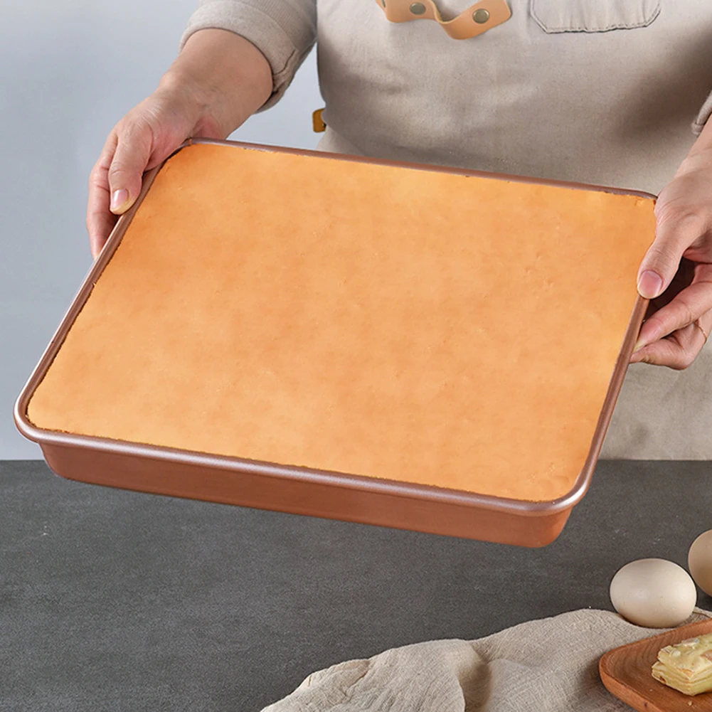 1 Pc Oven Baking Tray Baking Pad Cake Bakeware Roasting Pan Mould Non Stick Carbon Steel For Kitchen Cooking Home Supplies
1 Pc Oven Baking Tray Baking Pad Cake Bakeware Roasting Pan Mould Non Stick Carbon Steel For Kitchen Cooking Home Supplies
