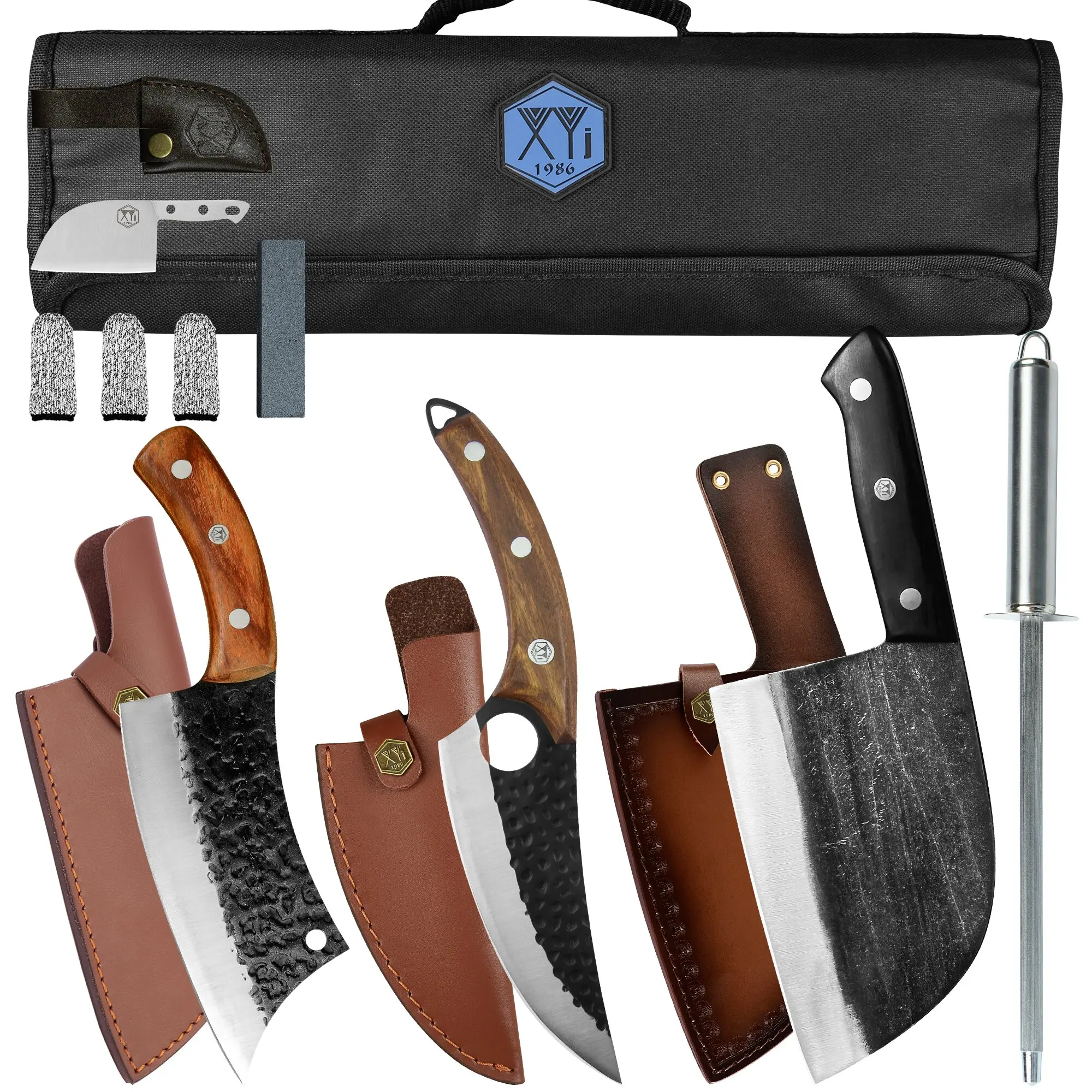 Knives Kitchen Tool Sheath Case Fixed Blade Cleaver Butcher Tactical Boning Serbian Style Knife for Men Outdoor Camping Tool DIY
Knives Kitchen Tool Sheath Case Fixed Blade Cleaver Butcher Tactical Boning Serbian Style Knife for Men Outdoor Camping Tool DIY