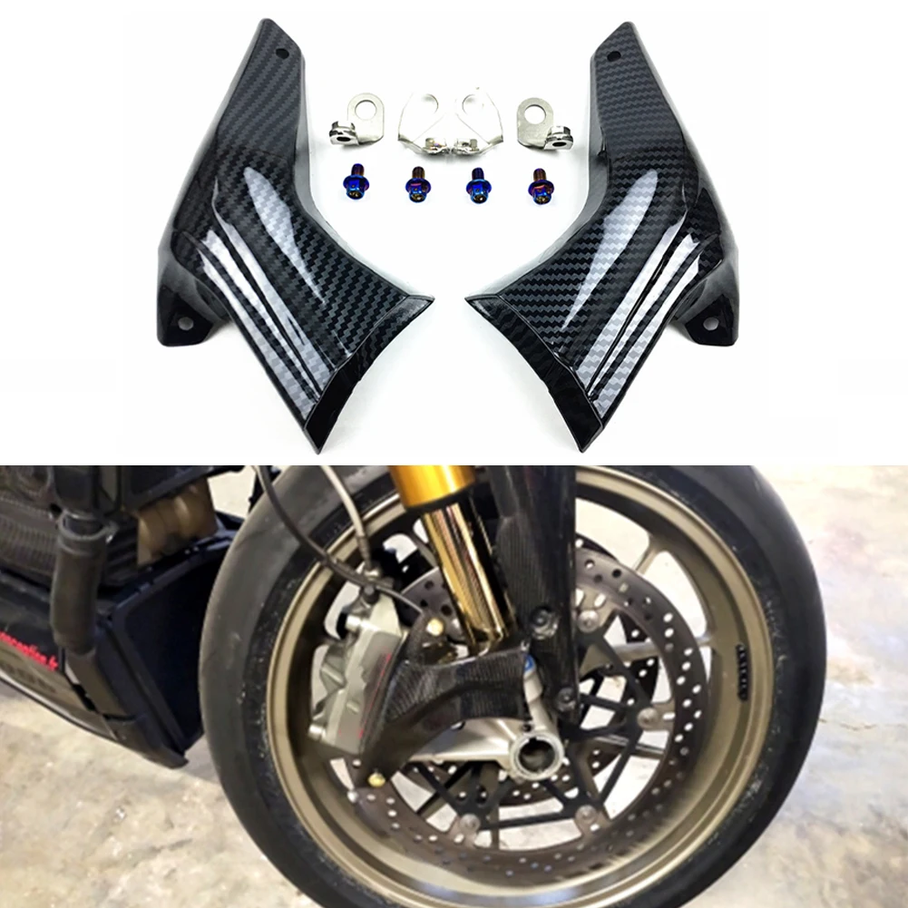 2pcs Motorcycle Front Brake Caliper Air Ducts Cooler Carbon Fiber Decoration Parts For Ducati V4 1098
2pcs Motorcycle Front Brake Caliper Air Ducts Cooler Carbon Fiber Decoration Parts For Ducati V4 1098