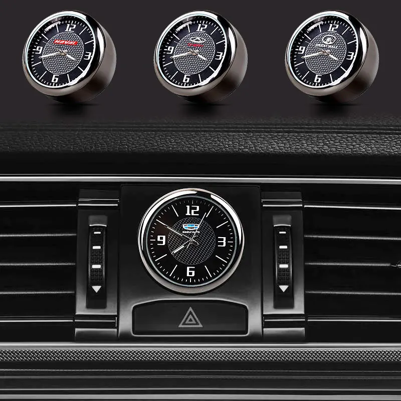 

Часы настраиваемые для салона автомобиля, светящиеся электронные кварцевые часы для Lexus Nx, Es, Gx, Ls, Lx, Is-F, Es350, NX300h, Ct200h, Es 2017, аксессуары