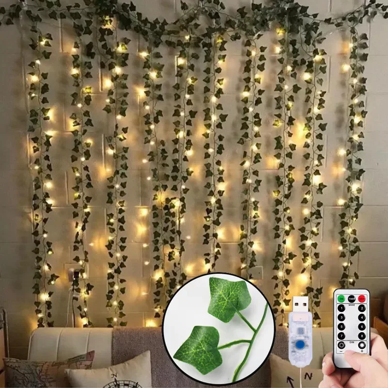 12pcs Artificial Plants Balcony Decorations Liana Led Leaf Garland Silk Rattan Leaf Vine Room Decor Home Living Exterior Terrace
12pcs Artificial Plants Balcony Decorations Liana Led Leaf Garland Silk Rattan Leaf Vine Room Decor Home Living Exterior Terrace