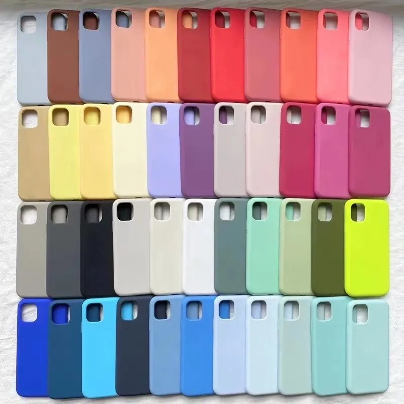 Luxury Official Original Silicone Case For iPhone 11 12 13 Pro Max Mini Cases For Apple iPhone 14 Plus 7 8 SE X Xs XR Full Cover
Luxury Official Original Silicone Case For iPhone 11 12 13 Pro Max Mini Cases For Apple iPhone 14 Plus 7 8 SE X Xs XR Full Cover