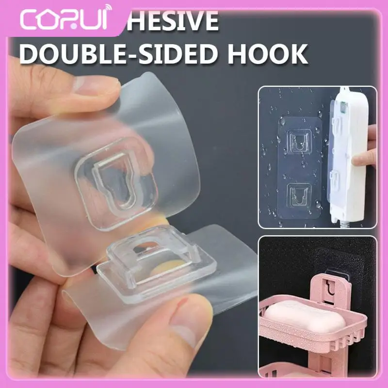 Double-sided Adhesive Wall Hooks Strong Wall Hanger Transparent Suction Cup Wall Hanger Transparent Suction Cup Sucker Hook
Double-sided Adhesive Wall Hooks Strong Wall Hanger Transparent Suction Cup Wall Hanger Transparent Suction Cup Sucker Hook