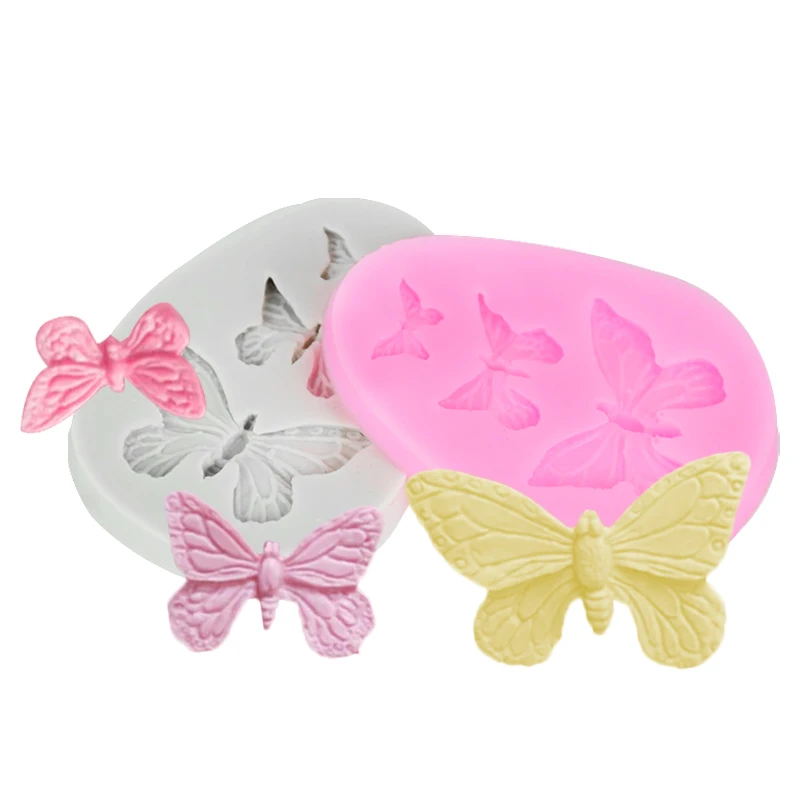 1P Butterfly Mold Silicone Baking Accessories 3D DIY Sugar Craft Chocolate Cutter Mould Fondant Cake Decorating Tool 2 Colors 
1P Butterfly Mold Silicone Baking Accessories 3D DIY Sugar Craft Chocolate Cutter Mould Fondant Cake Decorating Tool 2 Colors