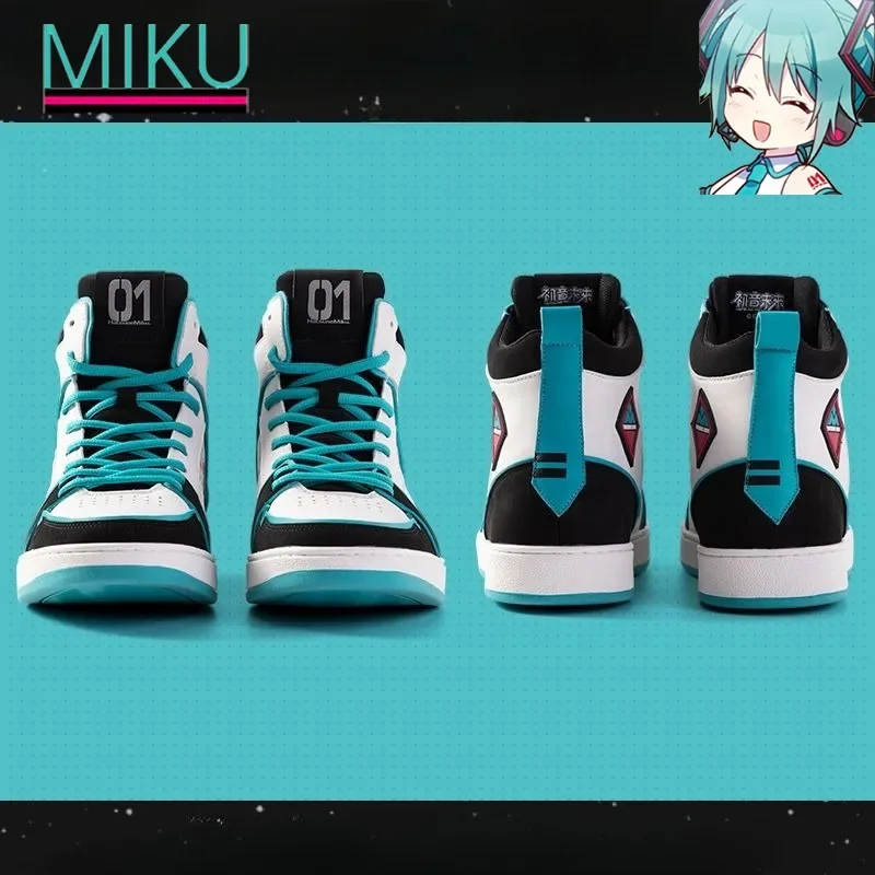 Кроссовки Hatsune Miku Аниме периферийные удобные и дышащие кавайные повседневные