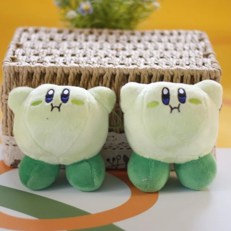 New Kirby Kawaii Plush Pendant Cartoon Character Green Star Kirby Funny Stuffed Animal 11cm Plush Doll Toy for Children Keychain
New Kirby Kawaii Plush Pendant Cartoon Character Green Star Kirby Funny Stuffed Animal 11cm Plush Doll Toy for Children Keychain