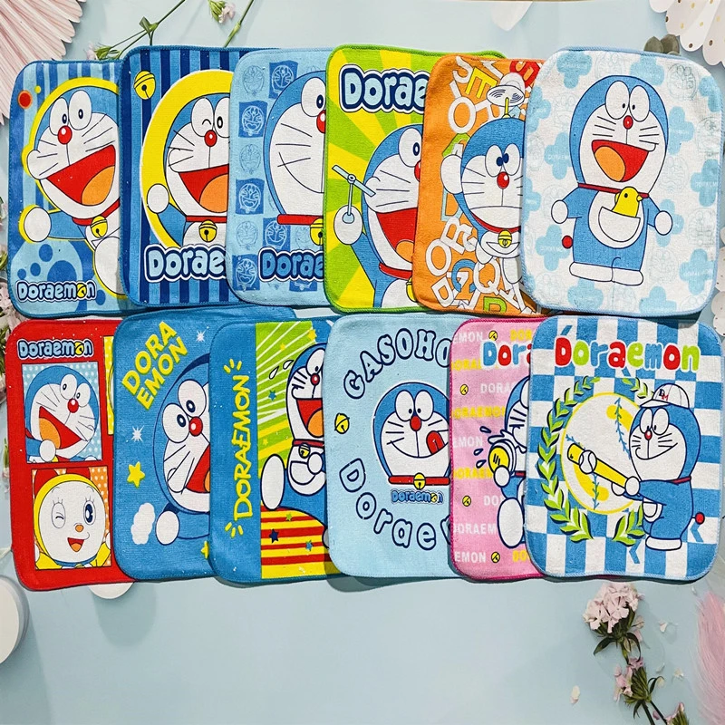 10pcs Kawaii Doraemon Towel Cartoon Children Printed Cotton Small Square Towel 20*20 Anime Household Hand Towel Kitchen Towel
10pcs Kawaii Doraemon Towel Cartoon Children Printed Cotton Small Square Towel 20*20 Anime Household Hand Towel Kitchen Towel