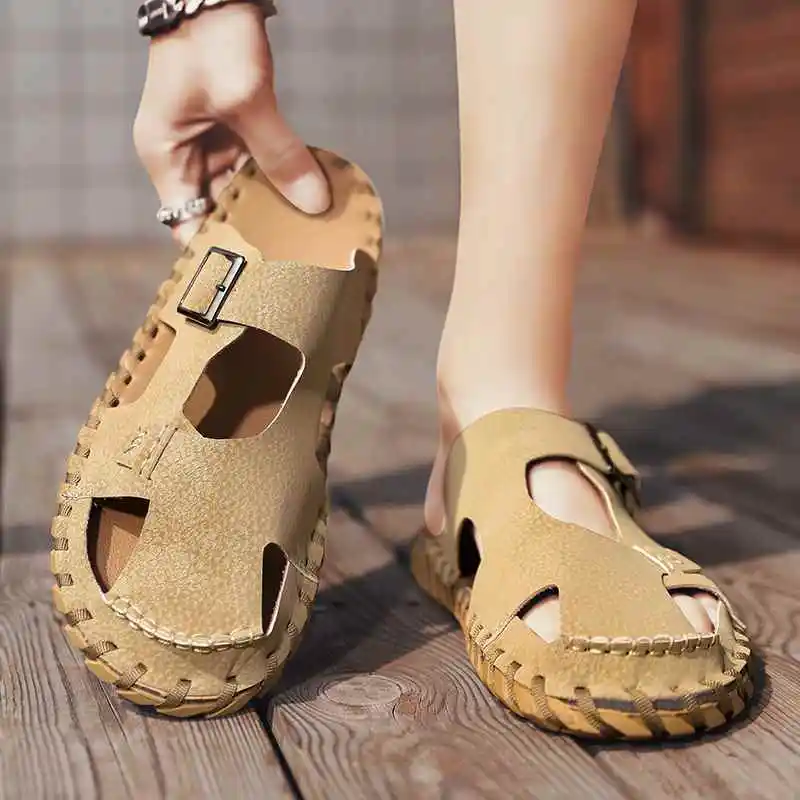 BCEBYL Spring And Summer Fashion New Round Head Light Wear-resistant Flat Bottom Outdoor Leisure Sports Beach Slippers
BCEBYL Spring And Summer Fashion New Round Head Light Wear-resistant Flat Bottom Outdoor Leisure Sports Beach Slippers