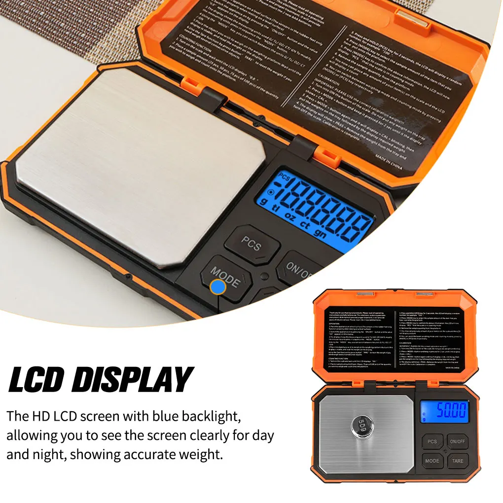 500g 0 01g Digital Scale LCD Screen Kitchen Scales Jewelry Accurate Weighing Gram Jewelries Measuring Tool Gadget
500g 0 01g Digital Scale LCD Screen Kitchen Scales Jewelry Accurate Weighing Gram Jewelries Measuring Tool Gadget