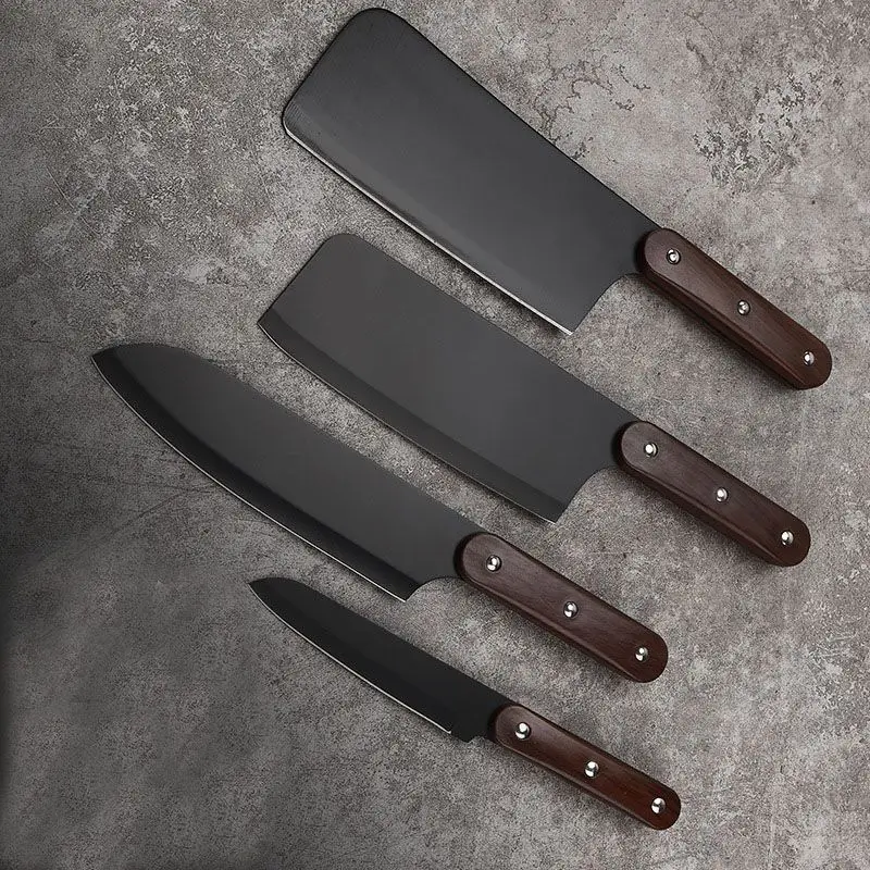 1Pcs Chef Knife Kitchen Knives Stainless Steel Wood Grain Chopping Rust Resistant Black Santoku Blade Kitchen Accessories
1Pcs Chef Knife Kitchen Knives Stainless Steel Wood Grain Chopping Rust Resistant Black Santoku Blade Kitchen Accessories