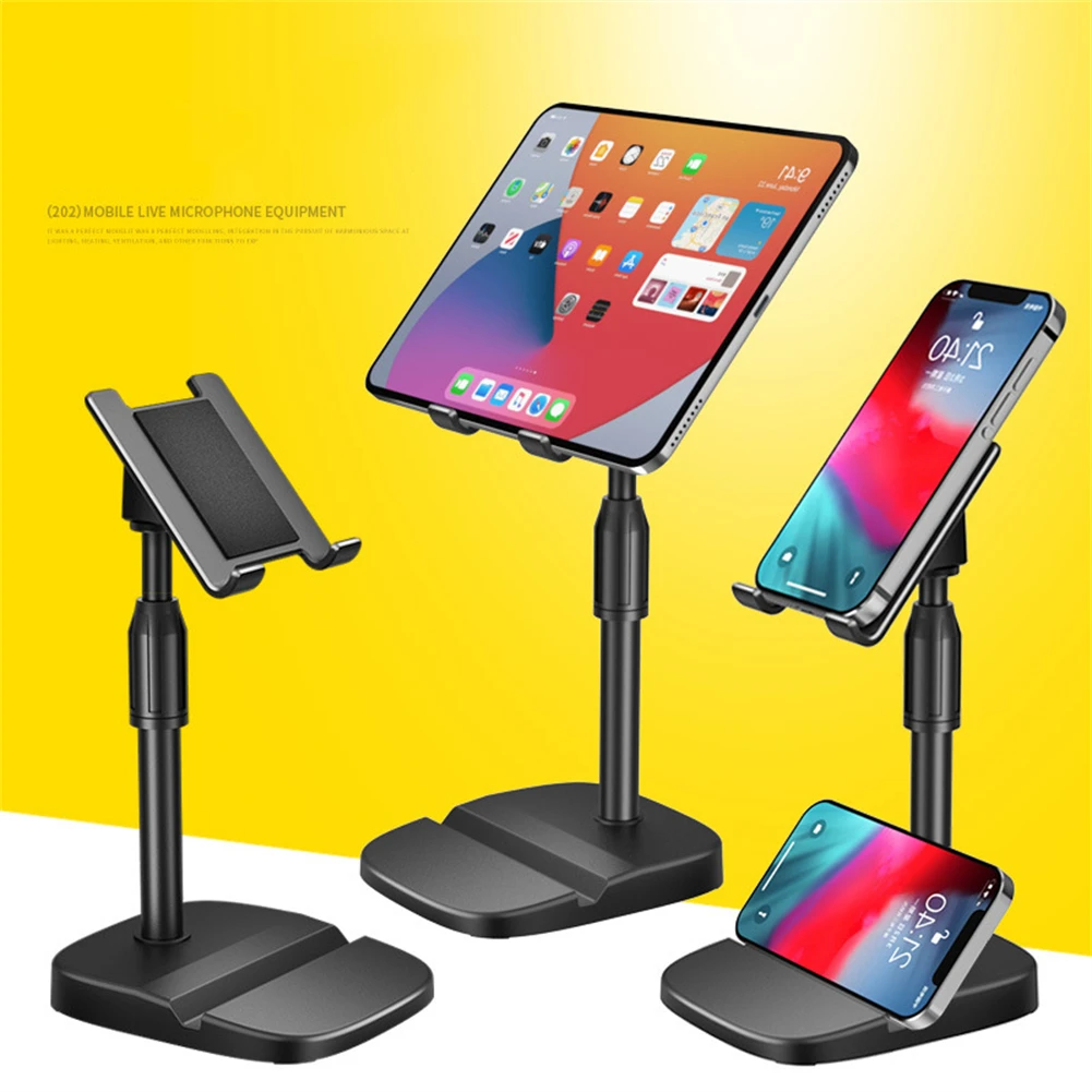 Universal Adjustable Stand High Desktop Stand Phone Holder Display Bracket Desk Tablet Mobile Phone Bracket For Live Meeting
Universal Adjustable Stand High Desktop Stand Phone Holder Display Bracket Desk Tablet Mobile Phone Bracket For Live Meeting