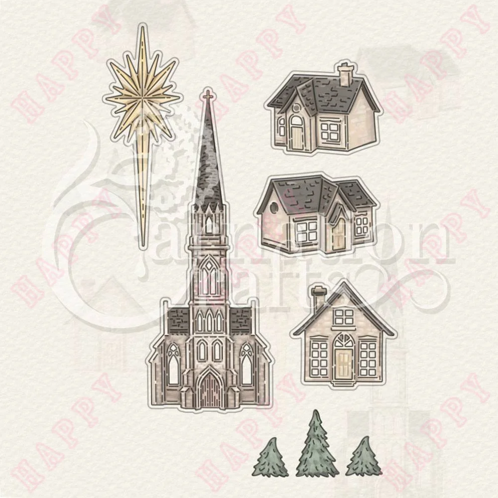 New Arrival Christmas Town Metal Cutting Dies Mold Lace Edge Scrapbook Paper Craft Embossing Template Knife Card Mould for 2022
New Arrival Christmas Town Metal Cutting Dies Mold Lace Edge Scrapbook Paper Craft Embossing Template Knife Card Mould for 2022