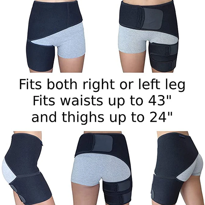 1Pc Groin Hip Brace Thigh Support Compression Wrap Belt Adjustable Sport Protect Hamstring Muscles Joints Protector
1Pc Groin Hip Brace Thigh Support Compression Wrap Belt Adjustable Sport Protect Hamstring Muscles Joints Protector