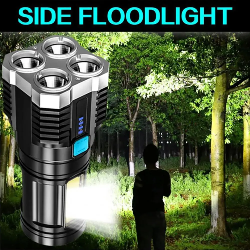 High-quality Super Bright Electric Quantity Display Portable LED Strong COB Side Light Flashlight Household Accessories
High-quality Super Bright Electric Quantity Display Portable LED Strong COB Side Light Flashlight Household Accessories