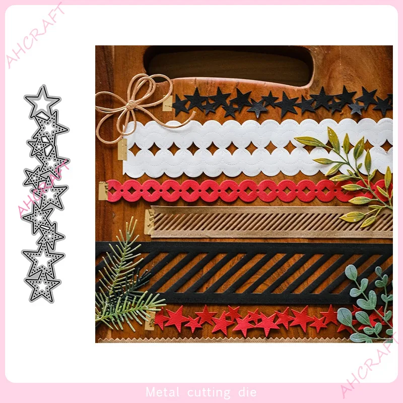 April 2023 New scrapbook accessories Decorative lace metal carbon steel cutting knife die DIY manual etching knife die material 
April 2023 New scrapbook accessories Decorative lace metal carbon steel cutting knife die DIY manual etching knife die material