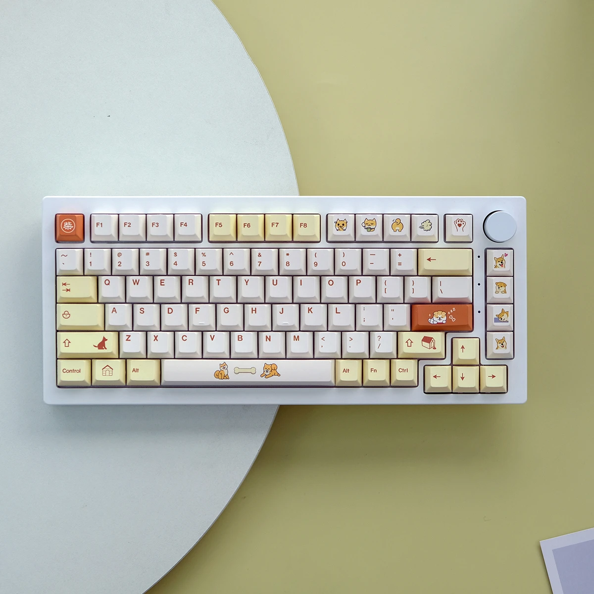 1 Set GMK Mika Keycaps PBT Dye Sublimation Key Caps For MX Switch Mechanical Keyboard Cherry Profile Keycap