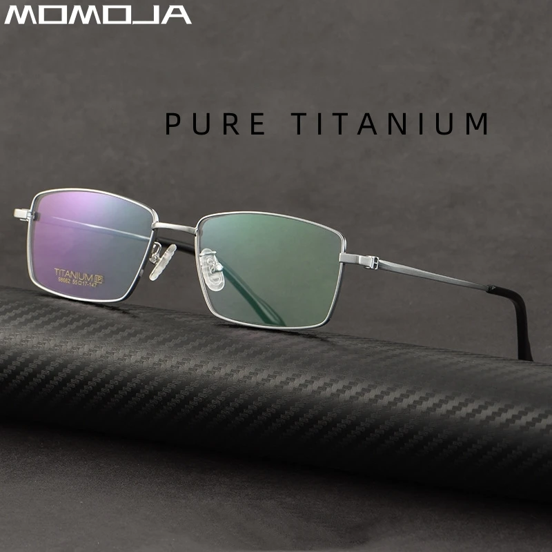 MOMOJA New Fashion Business Eyewear Ultra Light Retro Square Alloy Eyeglasses Optical Prescription Glasses Frame For Men 98662A
MOMOJA New Fashion Business Eyewear Ultra Light Retro Square Alloy Eyeglasses Optical Prescription Glasses Frame For Men 98662A