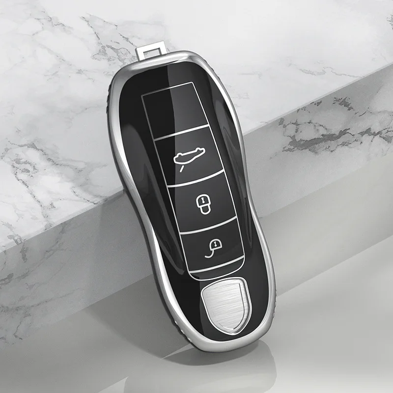 TPU Remote Key Case Car Key Cover Holder For Porsche Cayenne Macan Boxster Cayman Panamera 911 918 986 987 981 996 Macan 997 991
TPU Remote Key Case Car Key Cover Holder For Porsche Cayenne Macan Boxster Cayman Panamera 911 918 986 987 981 996 Macan 997 991