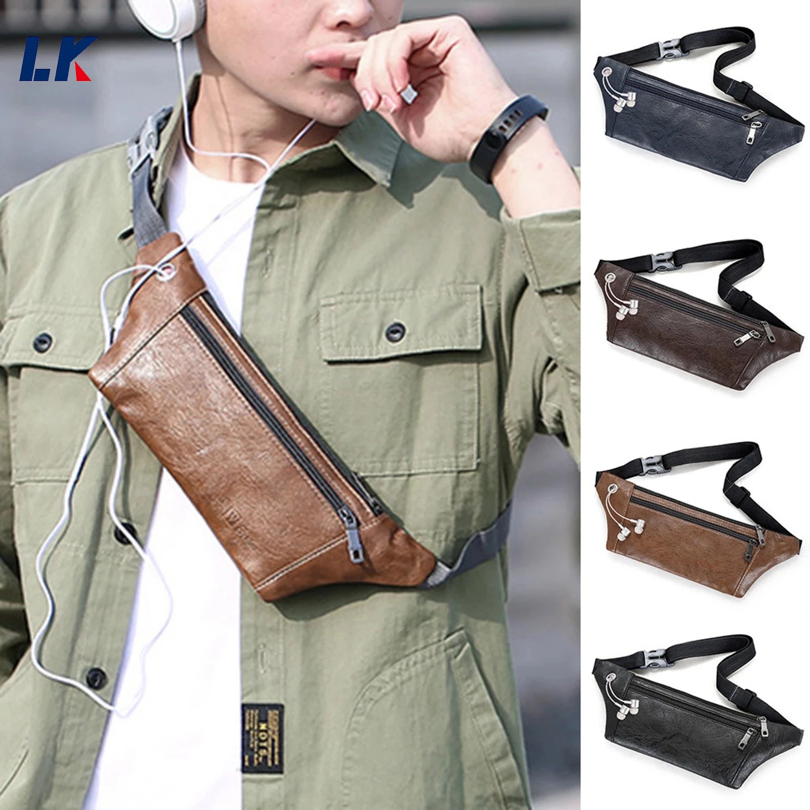 Mini Fanny Pack For Men Retro PU Leather Phone Pouch Crossbody Solid Fanny Waist Packs Casual Chest Belt Shoulder Bags Gym Bag
Mini Fanny Pack For Men Retro PU Leather Phone Pouch Crossbody Solid Fanny Waist Packs Casual Chest Belt Shoulder Bags Gym Bag