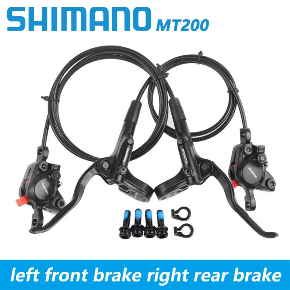 Shimano MT200 Brake BL BR MTB E-bike Hydraulic Disc Brake Mountain Bicycle Electric Bike Brake Left Front Right Rear Brake Set
Shimano MT200 Brake BL BR MTB E-bike Hydraulic Disc Brake Mountain Bicycle Electric Bike Brake Left Front Right Rear Brake Set