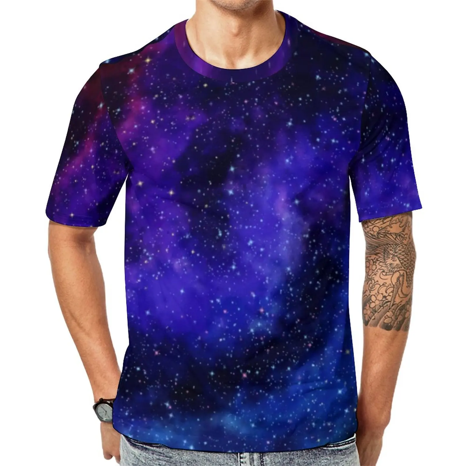 Футболка мужская с ярким звездным принтом, яркая пляжная рубашка с коротким рукавом, с принтом галактики в стиле Харадзюку, пляжный топ, бол...
Футболка мужская с ярким звездным принтом, яркая пляжная рубашка с коротким рукавом, с принтом галактики в стиле Харадзюку, пляжный топ, бол...