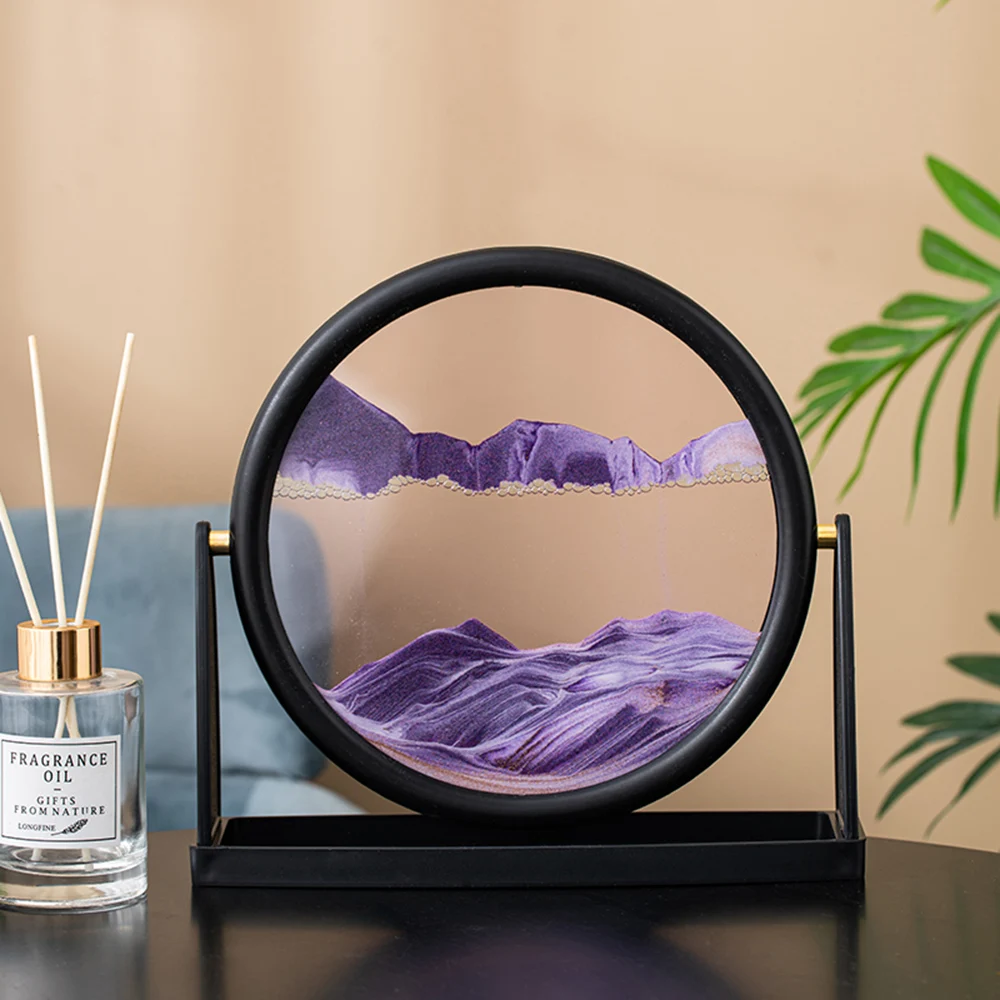 Moving Sand Art Picture Round Glass 3D Hourglass Deep Sea Sandscape In Motion Display Flowing Sand Frame Modern Home Decor Gift
Moving Sand Art Picture Round Glass 3D Hourglass Deep Sea Sandscape In Motion Display Flowing Sand Frame Modern Home Decor Gift