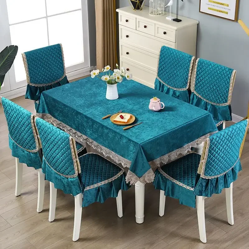 European Style Large Skirt Dining Chair Cushion Cover Household Dining Table Cloth Chair Cover Cushion Tea Table Dustproof Cloth
European Style Large Skirt Dining Chair Cushion Cover Household Dining Table Cloth Chair Cover Cushion Tea Table Dustproof Cloth
