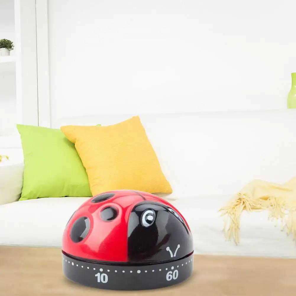 Kitchen Timers Decorative Effective Timer Reminder Creative Ladybug Shape ABS Study Timer Household Supplies 
Kitchen Timers Decorative Effective Timer Reminder Creative Ladybug Shape ABS Study Timer Household Supplies