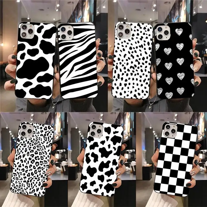Black and white Dalmatian Cow zebra texture Phone Case for iphone 14 13 12 pro max mini 11 pro XS MAX 8 7 Plus X SE 2020 XR
Black and white Dalmatian Cow zebra texture Phone Case for iphone 14 13 12 pro max mini 11 pro XS MAX 8 7 Plus X SE 2020 XR