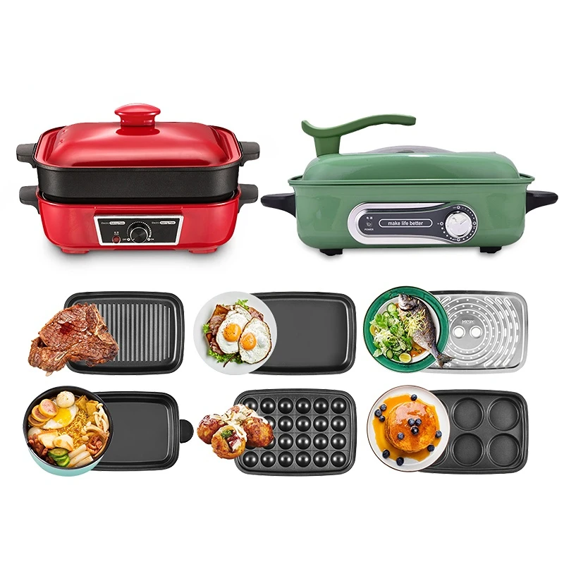 Wholesale Household Smokeless Small Electric Hot Pot Bbq Grill Multi-function Cooking Pot
Wholesale Household Smokeless Small Electric Hot Pot Bbq Grill Multi-function Cooking Pot