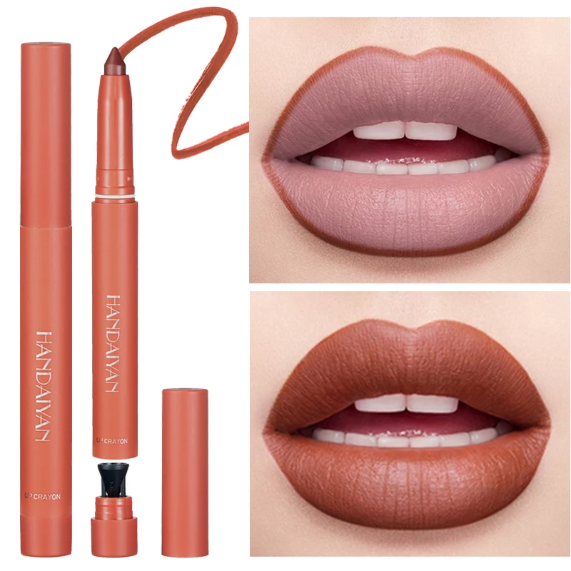 New Velvet Matte Lipstick Pencil Sexy Red Nude Lipliner Waterproof Long Lasting Moisturizer Non-Stick Cup Lip Gloss Cosmetics
New Velvet Matte Lipstick Pencil Sexy Red Nude Lipliner Waterproof Long Lasting Moisturizer Non-Stick Cup Lip Gloss Cosmetics