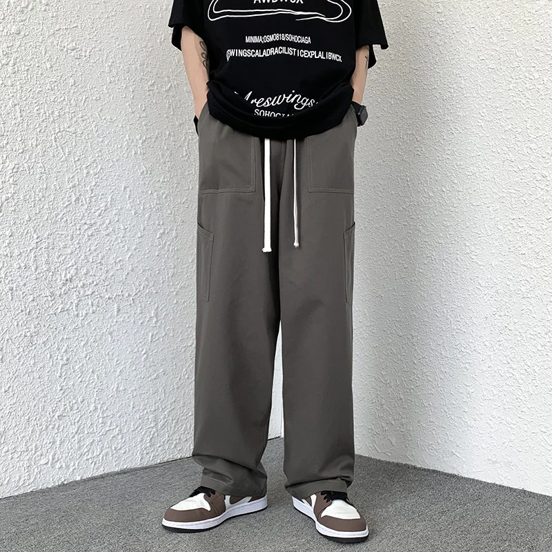 Men Casual Cargo Pants Four Seasons Cotton Men Simple Daily Trousers Multi Pockets Loose Straight Jogging Pants Men
Men Casual Cargo Pants Four Seasons Cotton Men Simple Daily Trousers Multi Pockets Loose Straight Jogging Pants Men