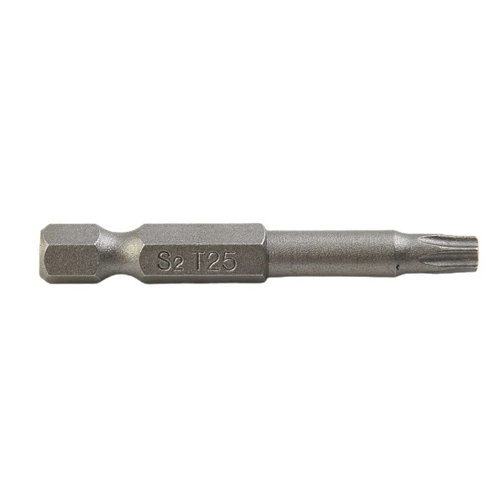 10pcs 50mm T25 Magnetic Torx Screwdriver Bits 1/4inch Hex Shank Electric Screw Driver Star Bit Set For Power Household Hand Tool
10pcs 50mm T25 Magnetic Torx Screwdriver Bits 1/4inch Hex Shank Electric Screw Driver Star Bit Set For Power Household Hand Tool