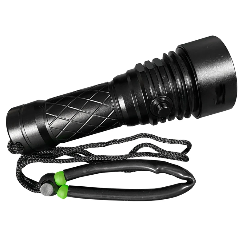 XHP70 Scuba Diving Light, 50 Meters Underwater,20W LED Max 3000 Lumens Waterproof Flashlight With 26650 Battery
XHP70 Scuba Diving Light, 50 Meters Underwater,20W LED Max 3000 Lumens Waterproof Flashlight With 26650 Battery