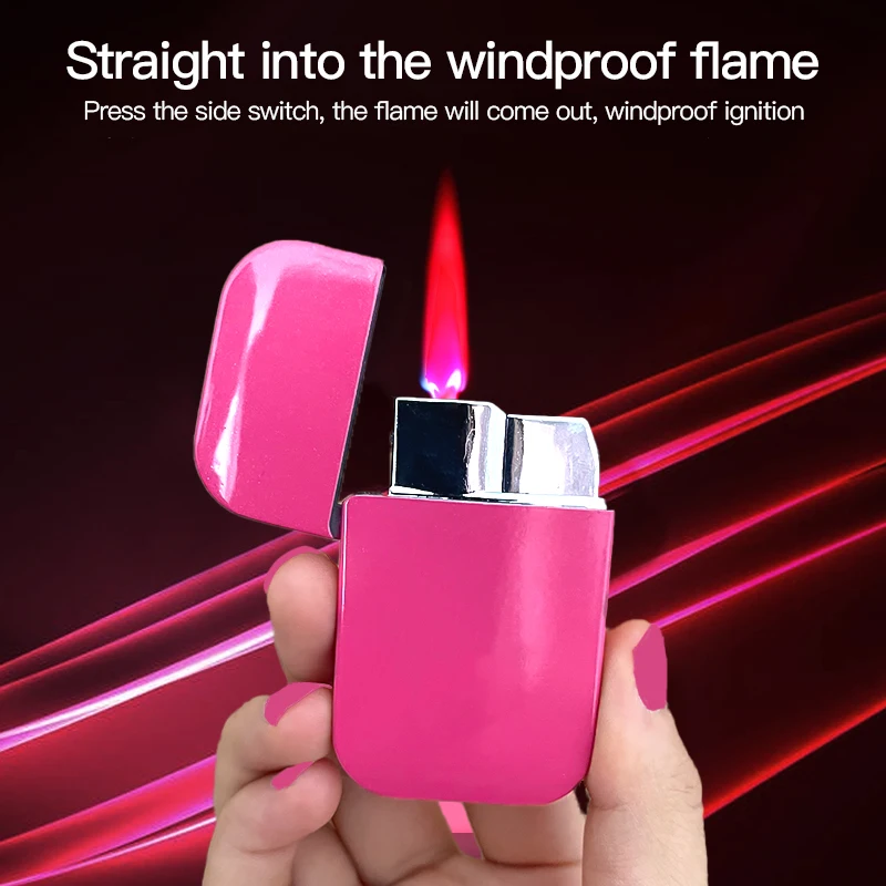 2022 Exquisite Pink Cat Lighter Red Flame Cute Lady Cartoon Butane Gas Lighter Metal Mini Electronic Lighter Windproof Girl Gift
2022 Exquisite Pink Cat Lighter Red Flame Cute Lady Cartoon Butane Gas Lighter Metal Mini Electronic Lighter Windproof Girl Gift