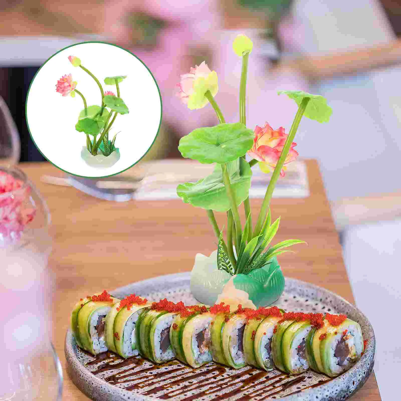 Flower Sushiflowers Artificial Plate Fake Decorations Sashimi Decoration Table Aquarium Dish Restaurant Japanese
Flower Sushiflowers Artificial Plate Fake Decorations Sashimi Decoration Table Aquarium Dish Restaurant Japanese