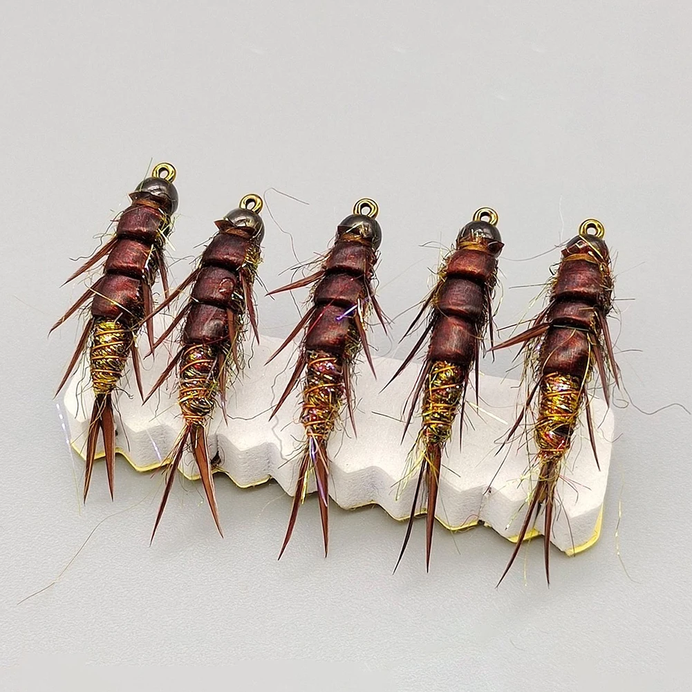 Fly Fishing Hook Garden Indoor 5 Pcs Accessory Lure Nymph Shape Realistic Replacement Steel + Feather Stonefly
Fly Fishing Hook Garden Indoor 5 Pcs Accessory Lure Nymph Shape Realistic Replacement Steel + Feather Stonefly