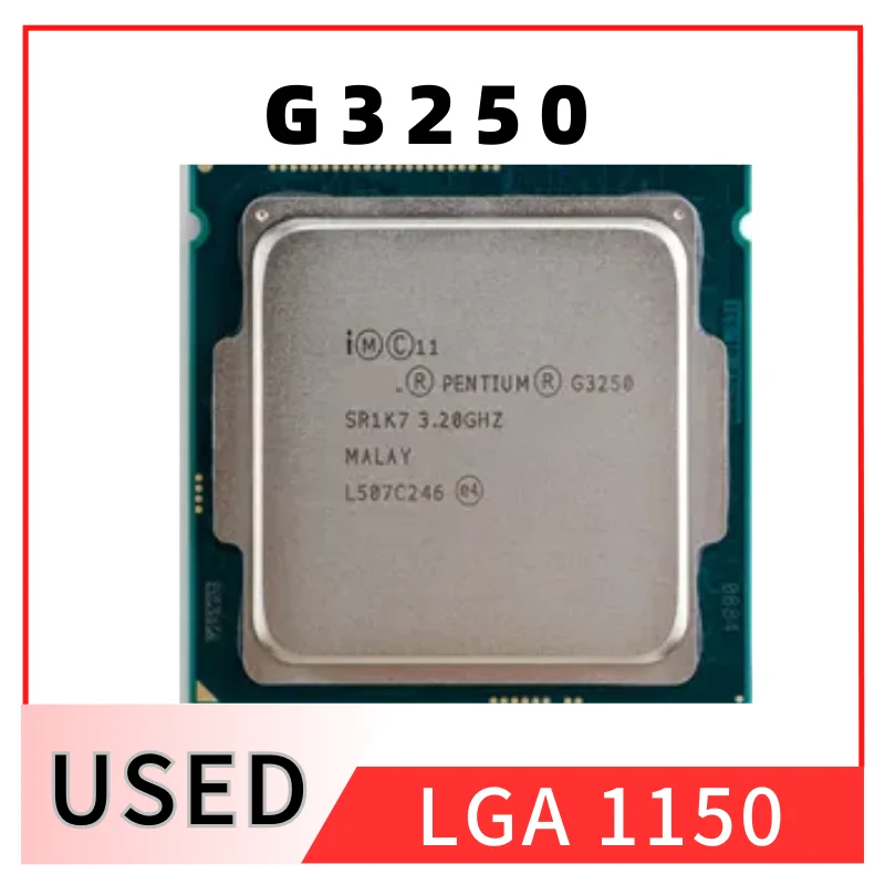 

Pentium G3250 3.2 GHz Dual-Core CPU Processor 3M 53W LGA 1150