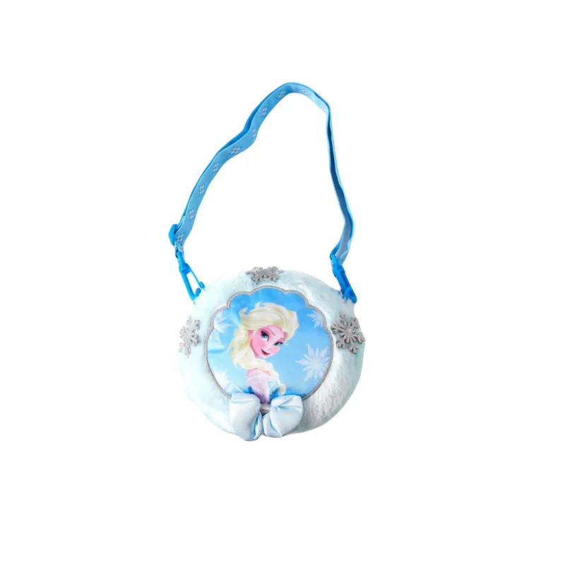 Frozen Princess Elsa Children's Small Bag Cute Little Girl Plush Small Satchel Bag Cartoon Fashion Girl Messenger Small Bag Gift 
Frozen Princess Elsa Children's Small Bag Cute Little Girl Plush Small Satchel Bag Cartoon Fashion Girl Messenger Small Bag Gift