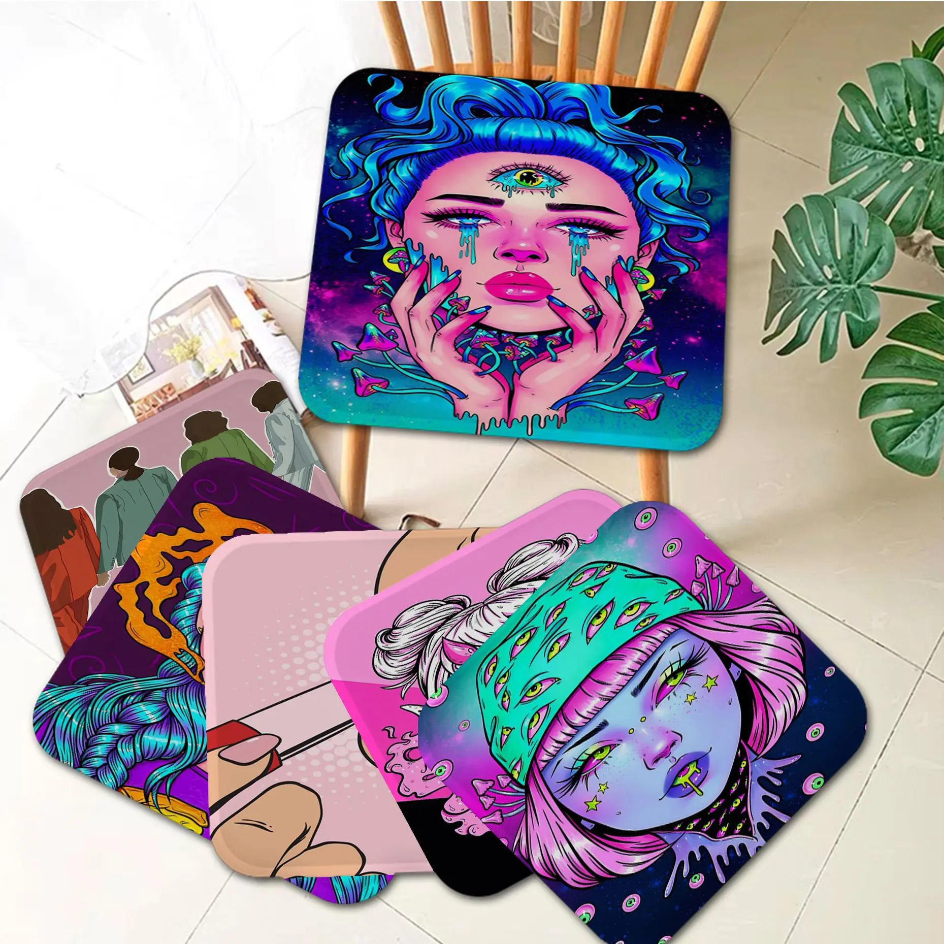 Art Pink Girl Power Tie Rope Plush Cushion Home Back Cushion Soft Comfortable 50x50cm Outdoor Garden Cushions
Art Pink Girl Power Tie Rope Plush Cushion Home Back Cushion Soft Comfortable 50x50cm Outdoor Garden Cushions