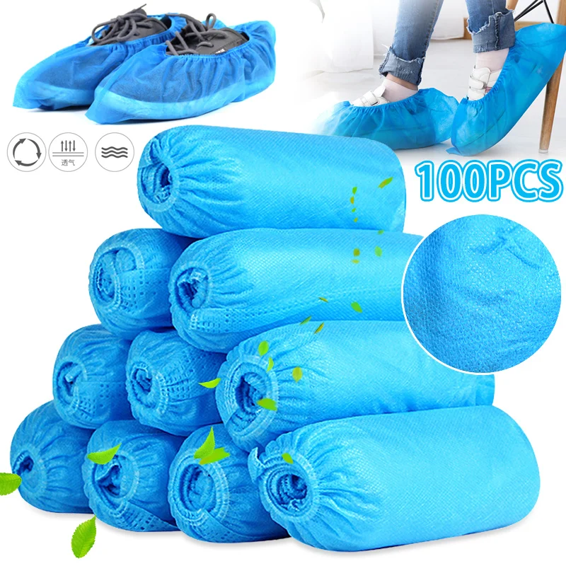 100pcs Non-woven Boot Cover Disposable Shoe Covers Thicken Overshoes Non-Slip In Stock
100pcs Non-woven Boot Cover Disposable Shoe Covers Thicken Overshoes Non-Slip In Stock