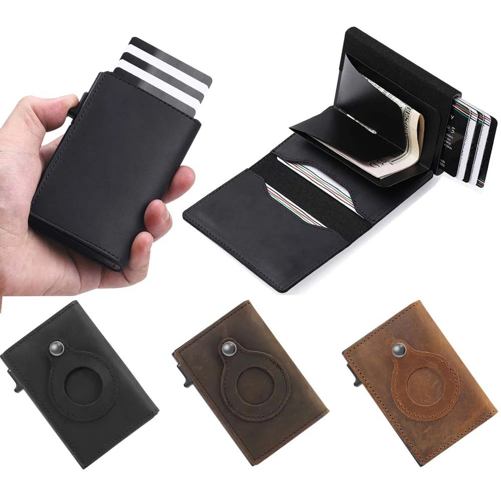 Sliding Pocket-Sized Men's Credit Card Holder PU Leather Bank Card Wallet Case Cardholder Protection Purse Wallet For Women
Sliding Pocket-Sized Men's Credit Card Holder PU Leather Bank Card Wallet Case Cardholder Protection Purse Wallet For Women