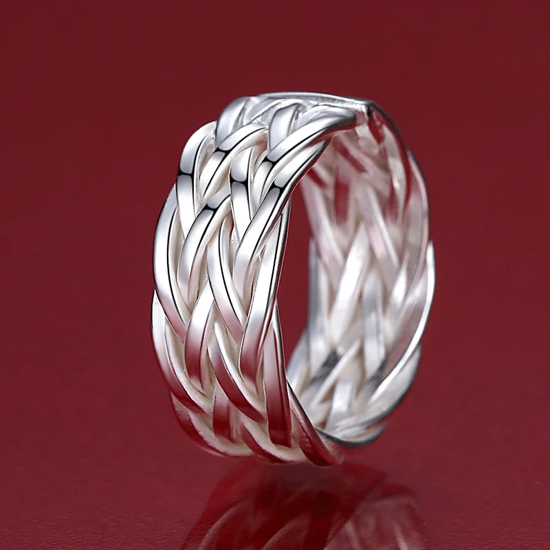 S925 Silver Men's Ring Pure Silver Single Index Finger Simple Trendy Domineering Boys Adjustable Mouth Ring
S925 Silver Men's Ring Pure Silver Single Index Finger Simple Trendy Domineering Boys Adjustable Mouth Ring