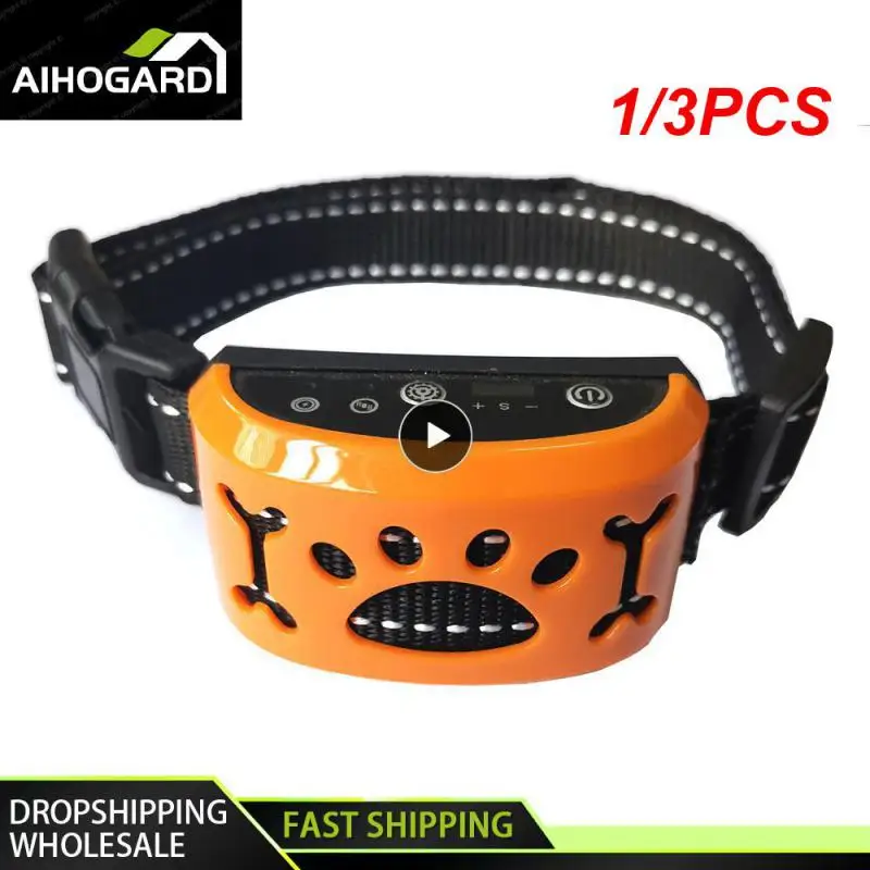 1/3PCS Dog Auto Anti-Bark Collar Rechargeable Battery USB Collars Safety Static Shock Humane Anti Bark Collars Dogs Accessories
1/3PCS Dog Auto Anti-Bark Collar Rechargeable Battery USB Collars Safety Static Shock Humane Anti Bark Collars Dogs Accessories