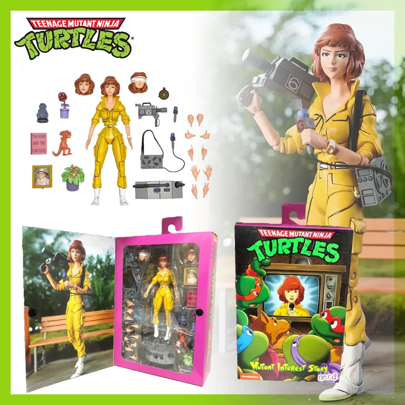 Neca Teenage Mutant Ninja Turtles Anime Action Figure Mutant Interest Story April O'Neil Female Journalists Figures Gift Kid Toy
Neca Teenage Mutant Ninja Turtles Anime Action Figure Mutant Interest Story April O'Neil Female Journalists Figures Gift Kid Toy