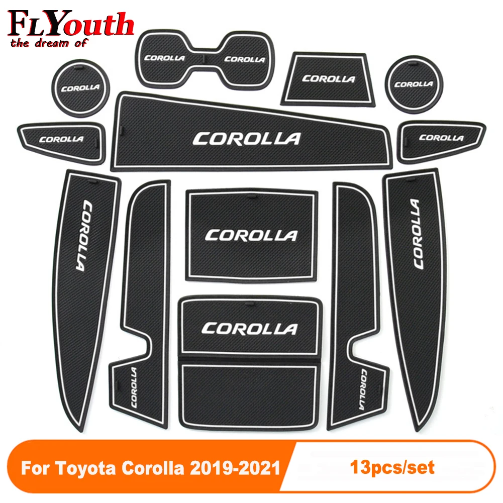 13Pcs/Set Car Door Groove Mat For Toyota Corolla 2019-2021 Auto Anti-Slip Cup Mat Non Slip Door Gate Pad Car Accessories
13Pcs/Set Car Door Groove Mat For Toyota Corolla 2019-2021 Auto Anti-Slip Cup Mat Non Slip Door Gate Pad Car Accessories